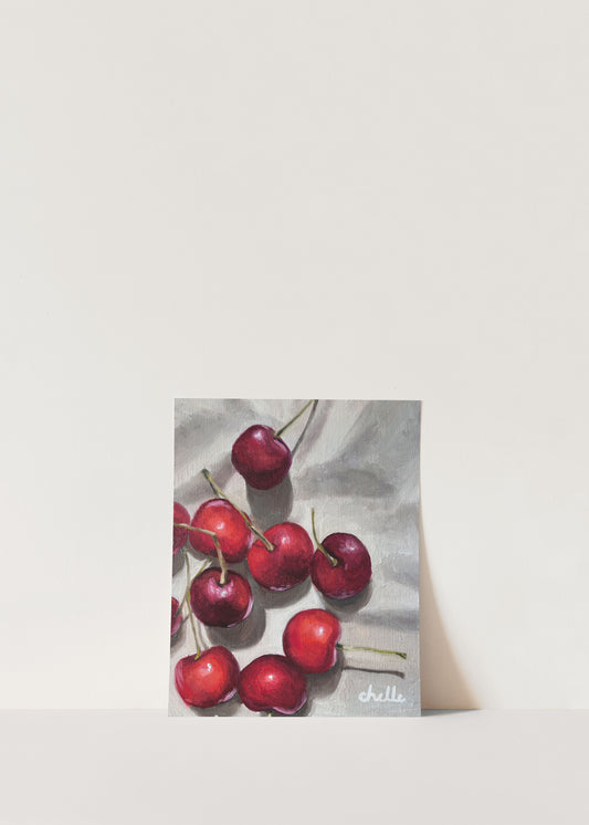 Cherries on a Tuesday | Open Edition Print