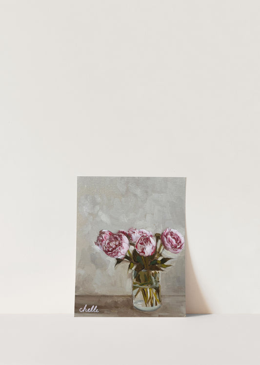 Peonies in Bloom | Open Edition Print